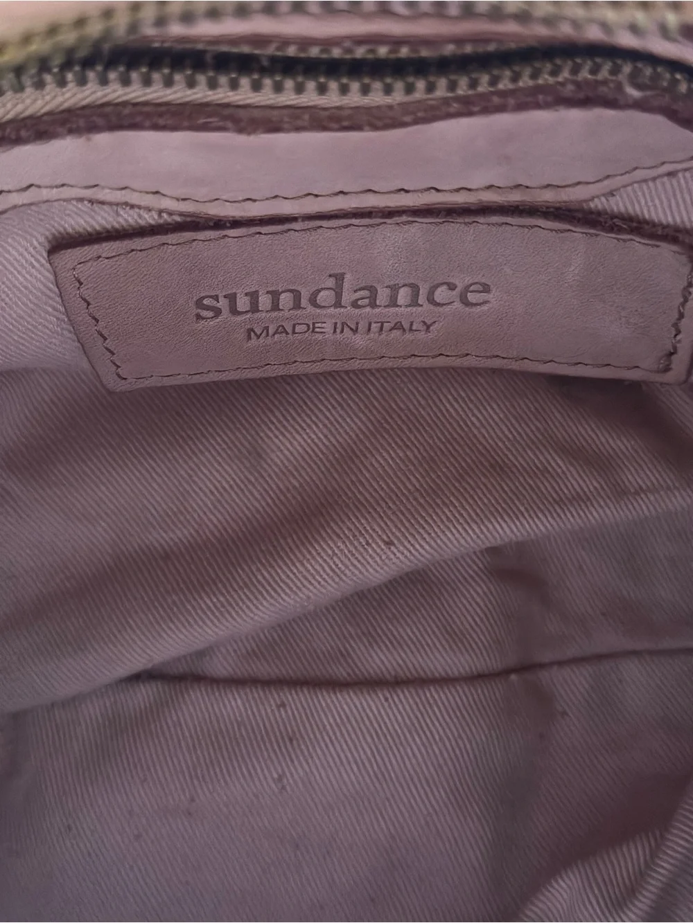 Sundance Telluride leather Woven Hobo Bag in Blush pink